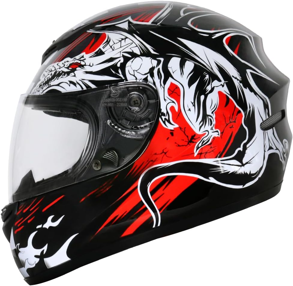 Zorax ZOR-819 Dragon Motorcycle Helmet